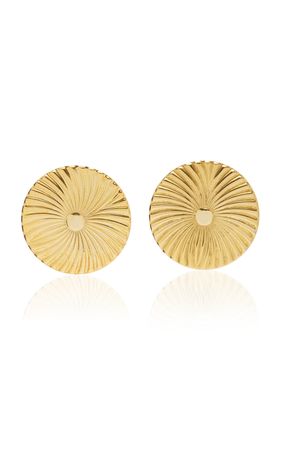 Brissa Gold-Plated Earrings By Jennifer Behr | Moda Operandi