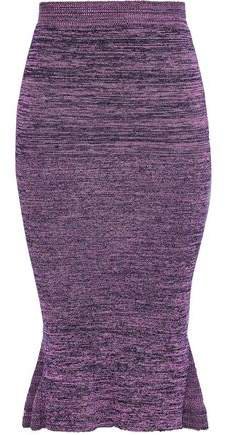 Melange Cotton Skirt