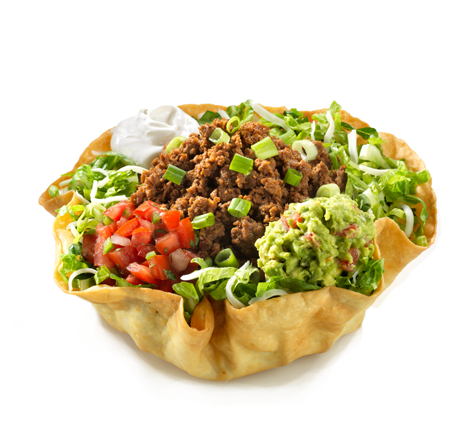 Download Taco Salad Tortilla Bowl HQ PNG Image | FreePNGImg