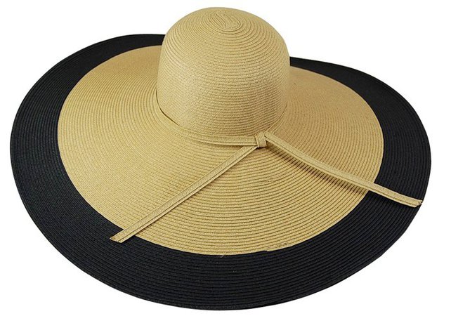 Floppy Straw Hats - Boardwalk Style