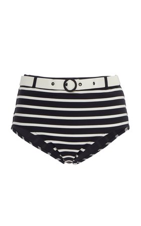 Solid & Striped Quinn Belted Bikini Briefs