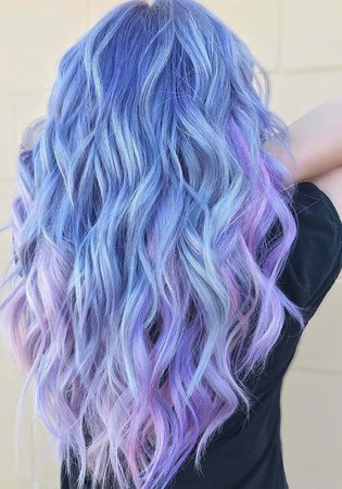 47 Gorgeous Icy Blue, Lavender and Pink Hair Color Ideas in 2018 | Modeshack