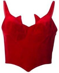 Thierry Mugler Vintage Cropped Bustier, $758 | farfetch.com | Lookastic