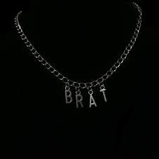 brat necklace - Google Search