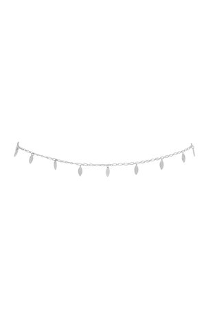 WILLOW SHAKER BELLY CHAIN | SILVER | Lili Claspe
