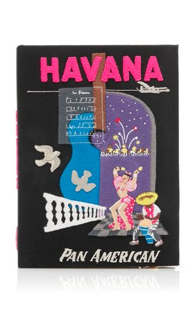 Havana Clutch with Strap by Olympia Le-Tan | Moda Operandi