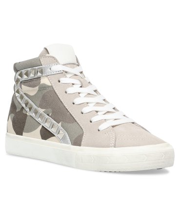 Steve Madden Women's Tracey Studded High-Top Sneakers & Reviews - Athletic Shoes & Sneakers - Shoes - Macy's