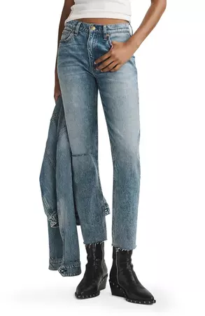 rag & bone Wren Ripped Slim Fit Jeans | Nordstrom
