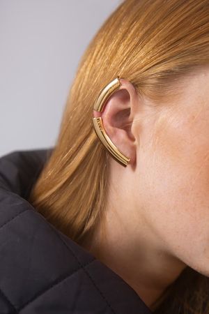 Ear climber full ear in gold - MAM