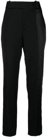 high waist tailored trousers