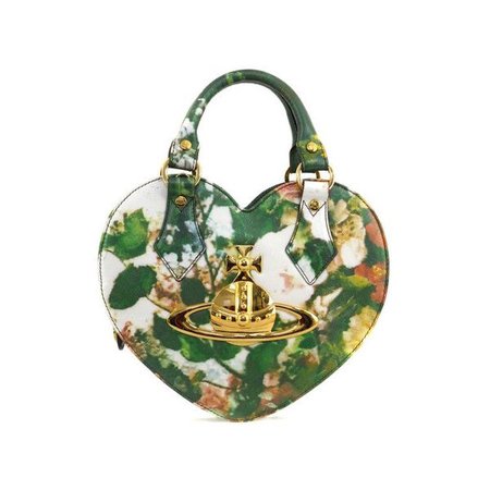 Vivienne Westwood green art bag
