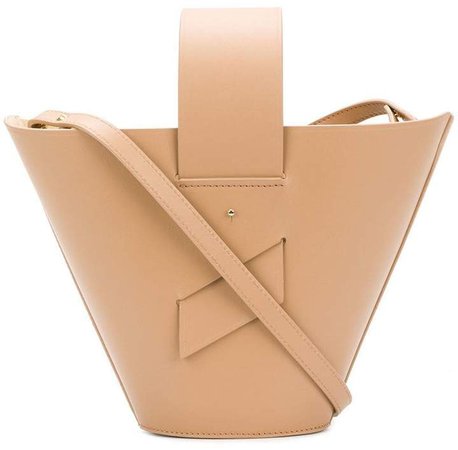 Carolina Santo Domingo bucket shoulder bag