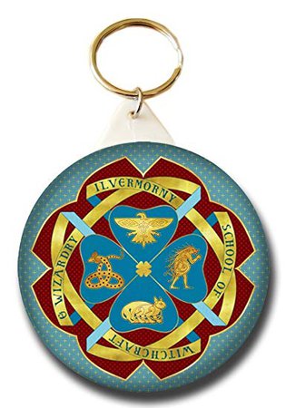 Fantastic Beasts (Harry Potter) Keyring - Ilvermorny School Crest - £1.65 + £1 UK DELIVERY (See buying options): Amazon.co.uk: Shoes & Bags