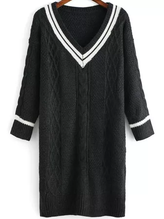 dark gray sweater dress - Google Search
