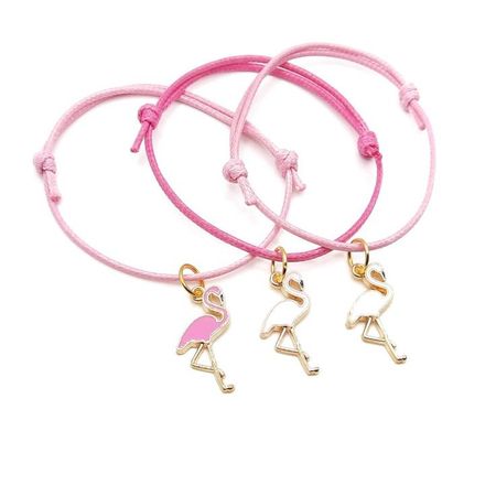 flamingo bracelet