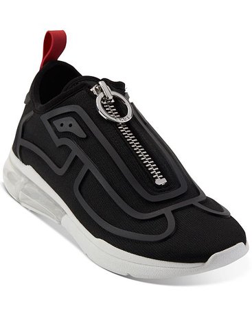 DKNY Nilli Zipper Sneakers & Reviews - Athletic Shoes & Sneakers - Shoes - Macy's black