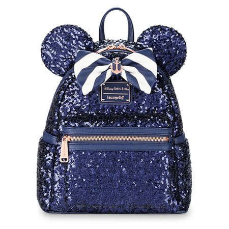 Minnie Mouse Sequined Mini Backpack by Loungefly – Disney Cruise Line