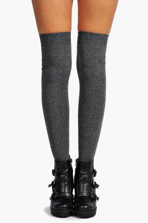 knee high socks with boots png