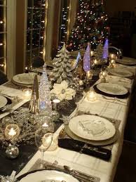 christmas dinner table - Google Search