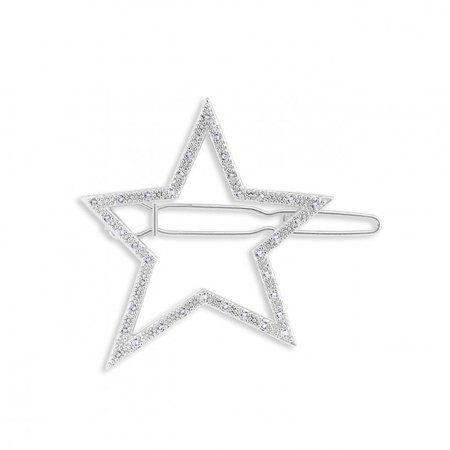 silver star hair clip - Google Search
