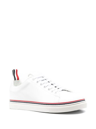 Shop Thom Browne Tennis low-top sneakers with Express Delivery - FARFETCH