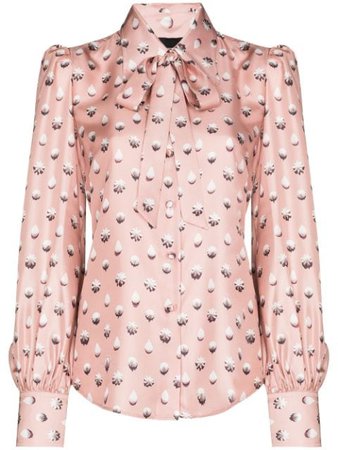Marc Jacobs pussy-bow Silk Blouse - Farfetch