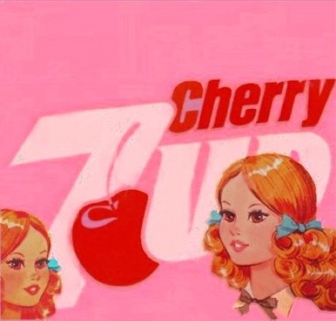cherry soda aesthetic