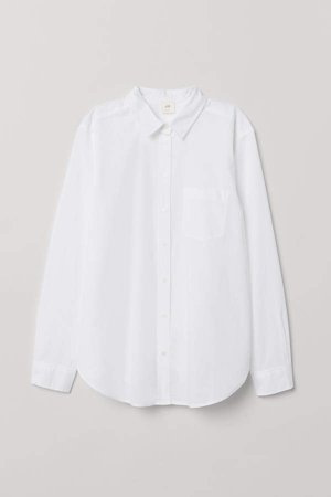 Cotton shirt - White