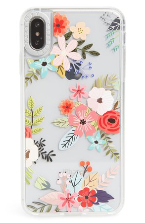 Casetify Floral Collage Translucent iPhone X/Xs, XR & X Max Case