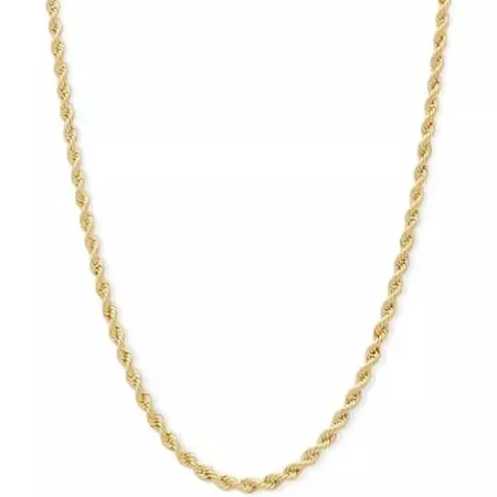 gold rope chain - Google Search