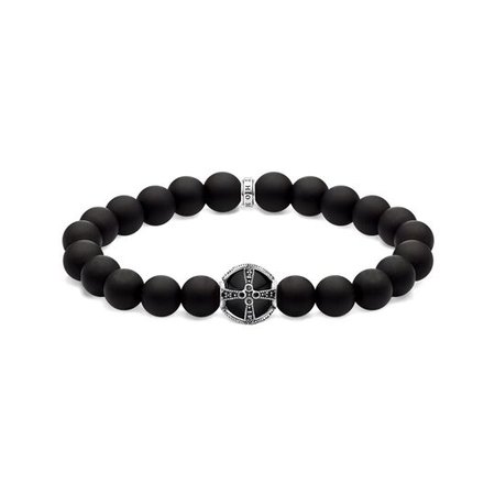 Bracelet cross black – A1928-812-11 – THOMAS SABO