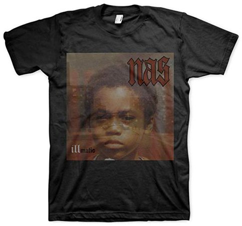 ill Rock Merch Nas - Illmatic Album Cover T-Shirt | Amazon.com