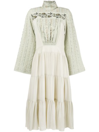 Chloé Victorian High Neck Dress - Farfetch