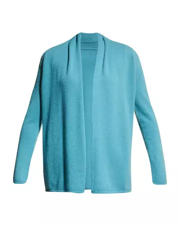 Neiman Marcus Cashmere Collection Open-Front Cashmere Cardigan | Neiman Marcus