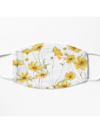 Yellow Cosmo flowers by JRoseDesign on Redbubble