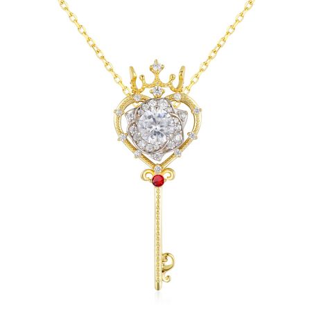 Rosa Key Three-Way Necklace | Azura Jewelry | Wolf & Badger