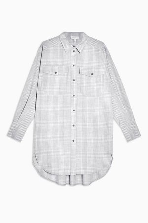 **Grey Check Shirt and Trousers Set by Topshop Boutique | Topshop