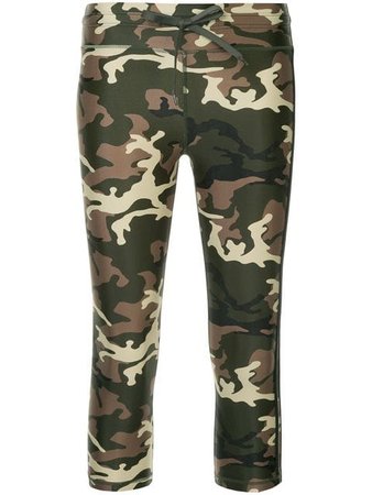 The Upside cropped camouflage print leggings