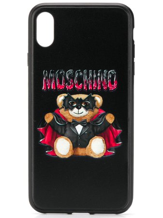 Moschino Bat Teddy Bear iPhone XS Max-fodral - Farfetch