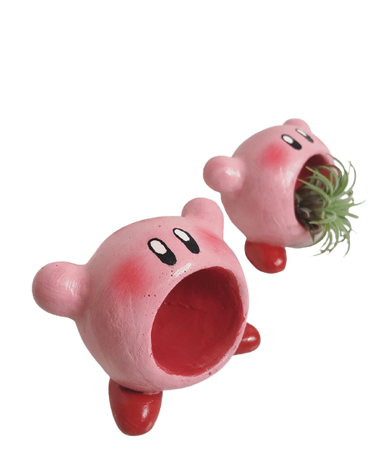 Kirby plant holder