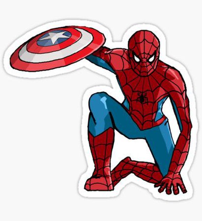 spiderman sticker