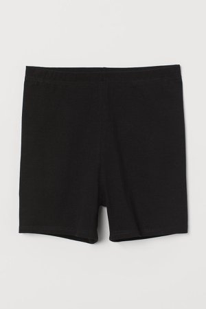 Cycling Shorts High Waist - Black