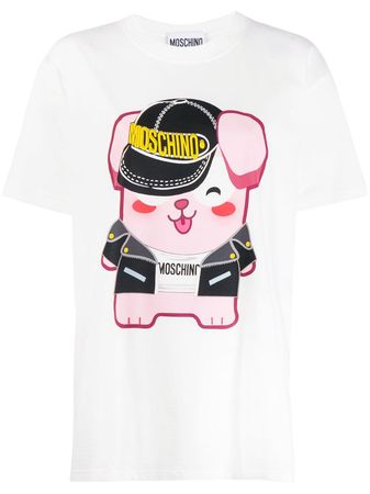 Moschino Graphic Print T-shirt - Farfetch