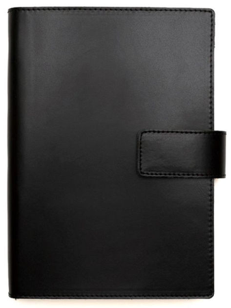 Black leather journal