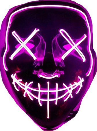 LED pink mask