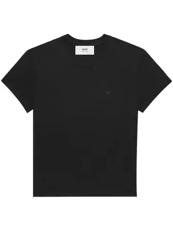 AMI Paris Cotton T-Shirt - Farfetch