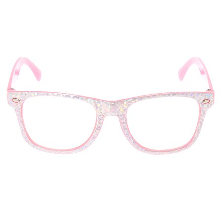 Claire's Club Holographic Frames - Pink