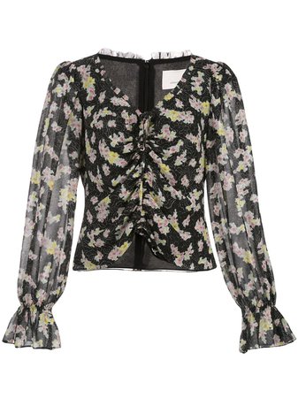 Cinq A Sept Kimberly Floral Blouse - Farfetch