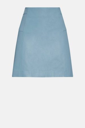 Leather Mini Skirt | Karen Millen