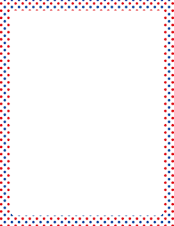 red blue page border dot 1